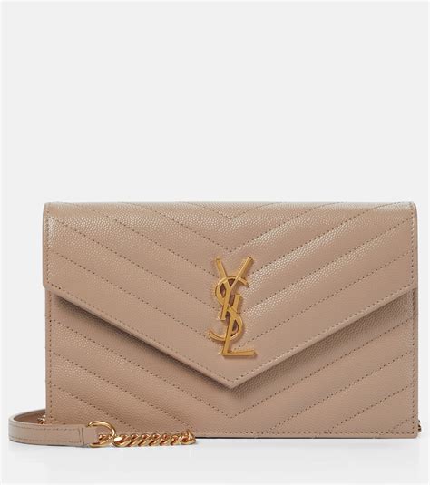 red paris chevron wallet ysl|CASSANDRE envelope chain wallet in patent leather .